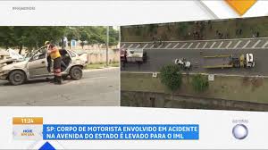 Motorista é preso após acidente com morte na região central de SP