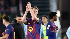 Barcelona verslaat Celta in recordwedstrijd De Jong, Lamine Yamal geblesseerd