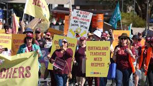 Senior exams disrupted as teachers walk off the job