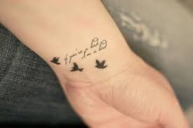 Meaningful Tattoo Quotes on Back - Bird Tattoo for Girls ... via Relatably.com