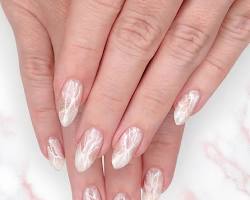 Image of Marble Nails nail art design