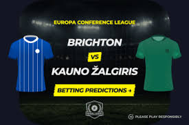 Brighton vs Kauno Žalgiris betting tips and predictions