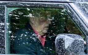 Andrew pictured with bruised face