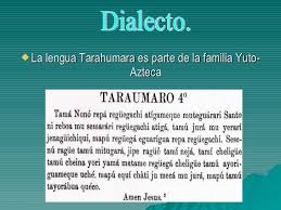 Resultado de imagen para lengua de los tarahumaras