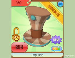 Image result for brown top hat  animal jam