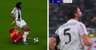 Torreira, fallaccio su Thuram ed è rigore ma niente giallo! La Juventus riapre la partita dal dischetto con Locatelli