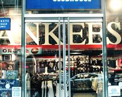 Image of Yankee Stadium Shop in NYC