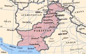 Risultati immagini per PAKISTAN CARTA GEOGRAFICA