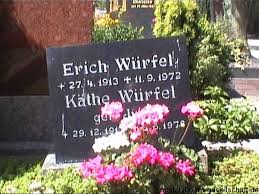 Grab von Erich Würfel (27.04.1913-11.09.1972), Friedhof Jemgum