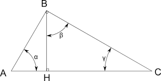 Image result for height of a right triangle