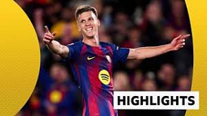 Barcelona 3-1 Alaves: Dani Olmo scores twice as Barca go two points clear at top of La Liga