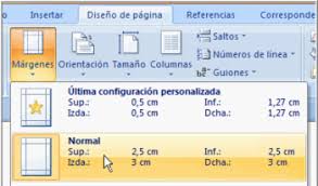 Resultado de imagen para EJEMPLOS DE MARGENES de word