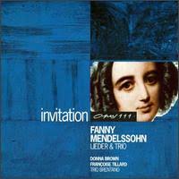 Fanny Mendelssohn: Lieder & Trio Various Artists. Sätze aus diesem Werk