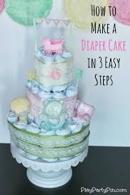 Image result for how to make diaper cake step by step with pictures