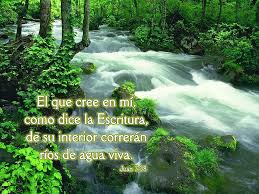 Resultado de imagen para imagen cristiana referente al agua viva