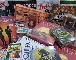 Image of selection of board games