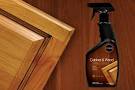 Wood cabinet cleaner