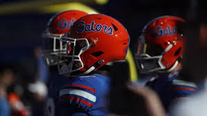 Florida Gators football players preparing for the Campbell game