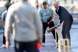 Prince William halts traffic on The Mall as he plays cricket with global superstars - Yahoo News New Zealand