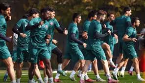 پنج پرسپولیسی در تمرین اختصاصی