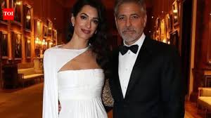 George Clooney and Amal Clooney make a rare appearance with their twins in Italy at a fundraising event