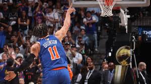 Jalen Brunson in action during NBA Finals