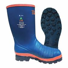 Flash Fire Boots,Mid-Calf,Rubber,11D,PR - Grainger