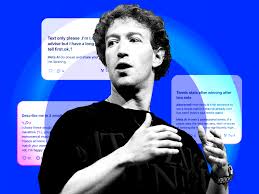 Mark Zuckerberg’s Meta AI app is one of the most depressing places online