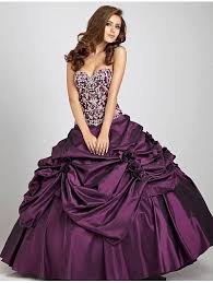 Image result for dark purple wedding dress