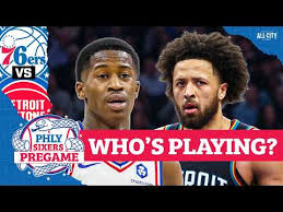 VJ Edgecombe, Beat-Up Sixers NEED MIRACLE vs Cade Cunningham, Pistons | PHLY Sixers Pregame
