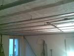 Fixation plafond suspendu placo