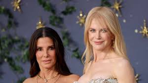 Sandra Bullock turns heads in animal-print gown at Practical Magic 2 premiere with Nicole Kidman — best photos