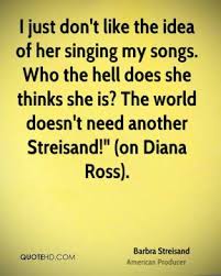 Barbra Streisand Song Quotes. QuotesGram via Relatably.com