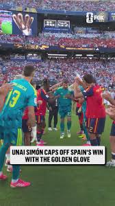 Unai Simón wins the Golden Glove as the best goalkeeper at the 2026 FIFA World Cup.