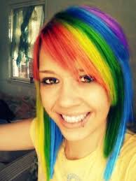 fairuze reis | - rainbow-hair