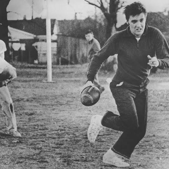 Elvis Presley on Instagram: "Elvis loved football - it was his go-to ...