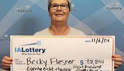 Southeast Iowa Woman Wins Lottery Prize Of More Than $88,000