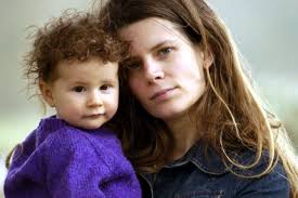 Julia Black, pictured with her eight-month-old daughter Esme. Photo: Andrew Hasson. - 430-black,0