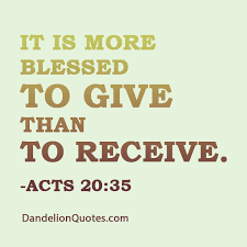 Quotes About Giving And Receiving. QuotesGram via Relatably.com