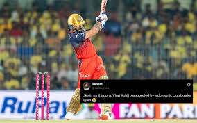 Fans Roast Virat Kohli After Flop Show In RCB vs GT IPL Match