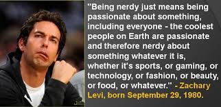 Zachary Levi, born September 29, 1980. Great quote and I did like ... via Relatably.com