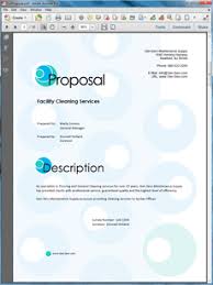 Cleaning Proposal Template | submitalink.net via Relatably.com