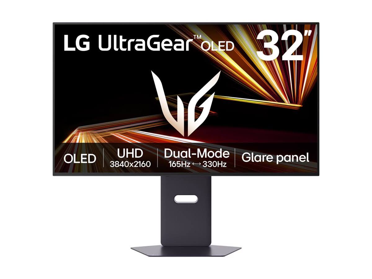 LG UltraGear 32-inch OLED Gaming Monitor Glossy Dual Mode 4K UHD