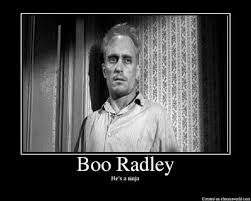 Boo Radley - he&#39;s ninja | Quotes. | Pinterest | Scissors, Judges ... via Relatably.com