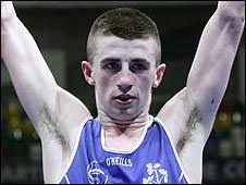Teenager Tyrone McCullagh has reached the semi-finals in Moscow - _48025823_tyrone_mccullagh_226