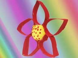 Resultado de imagen para fLORES pensamientos con material descartable