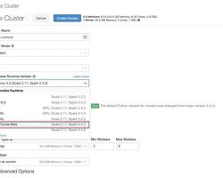 Image of Databricks Runtime