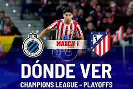 Club Brugge vs Atlético de Madrid: Dónde ver a Obed Vargas y a qué hora empieza el Playoff de Champions
