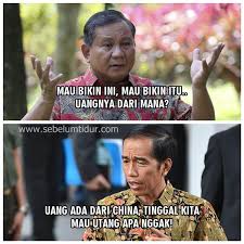 Hasil gambar untuk meme jokowi