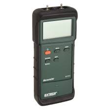 EXTECH digital manometer, +/-1% of full scale, differential ...